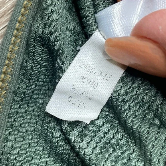 Athleta Full Focus Olive Army Green Sports Bra XS - Extra Small - Picture 6 of 9